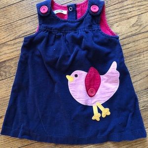 Baby Boden Corduroy Dress 6-12Mo